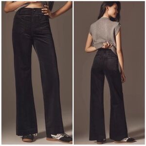 NWOT Maeve The Colette Corduroy Full Length Wide-Leg Pants Anthropologie